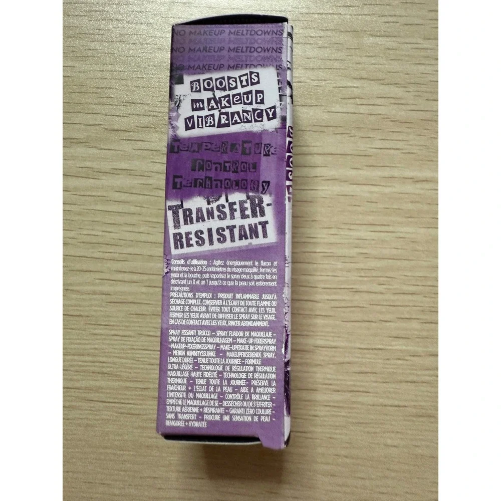 Urban Decay Setting Spray 0.5oz Purple New All Nighter Long Lasting